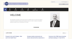 Desktop Screenshot of cpme.eu